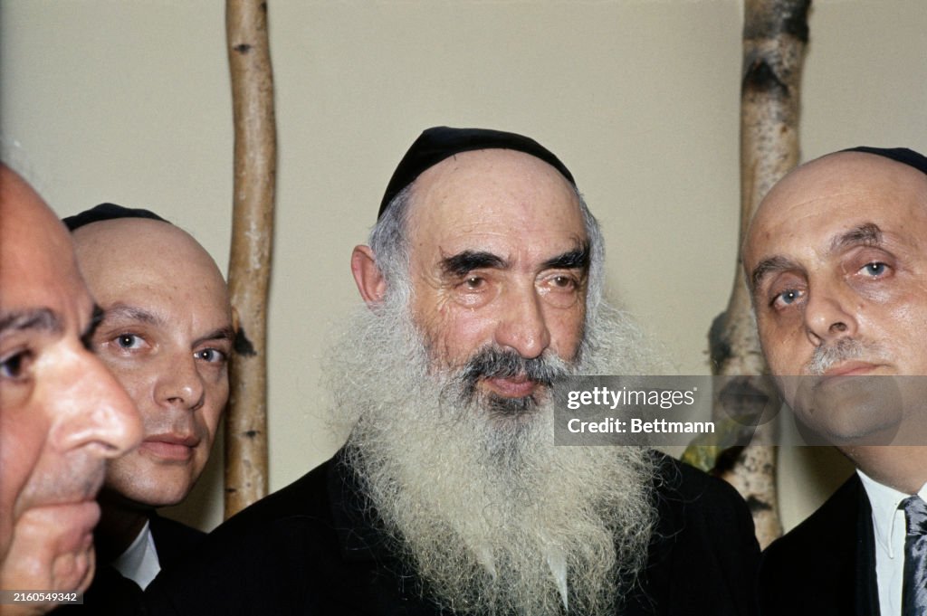 Yehuda Rothstein Yehuda Leib Levin , Chief Rabbi of Moscow, pictured during a press ...