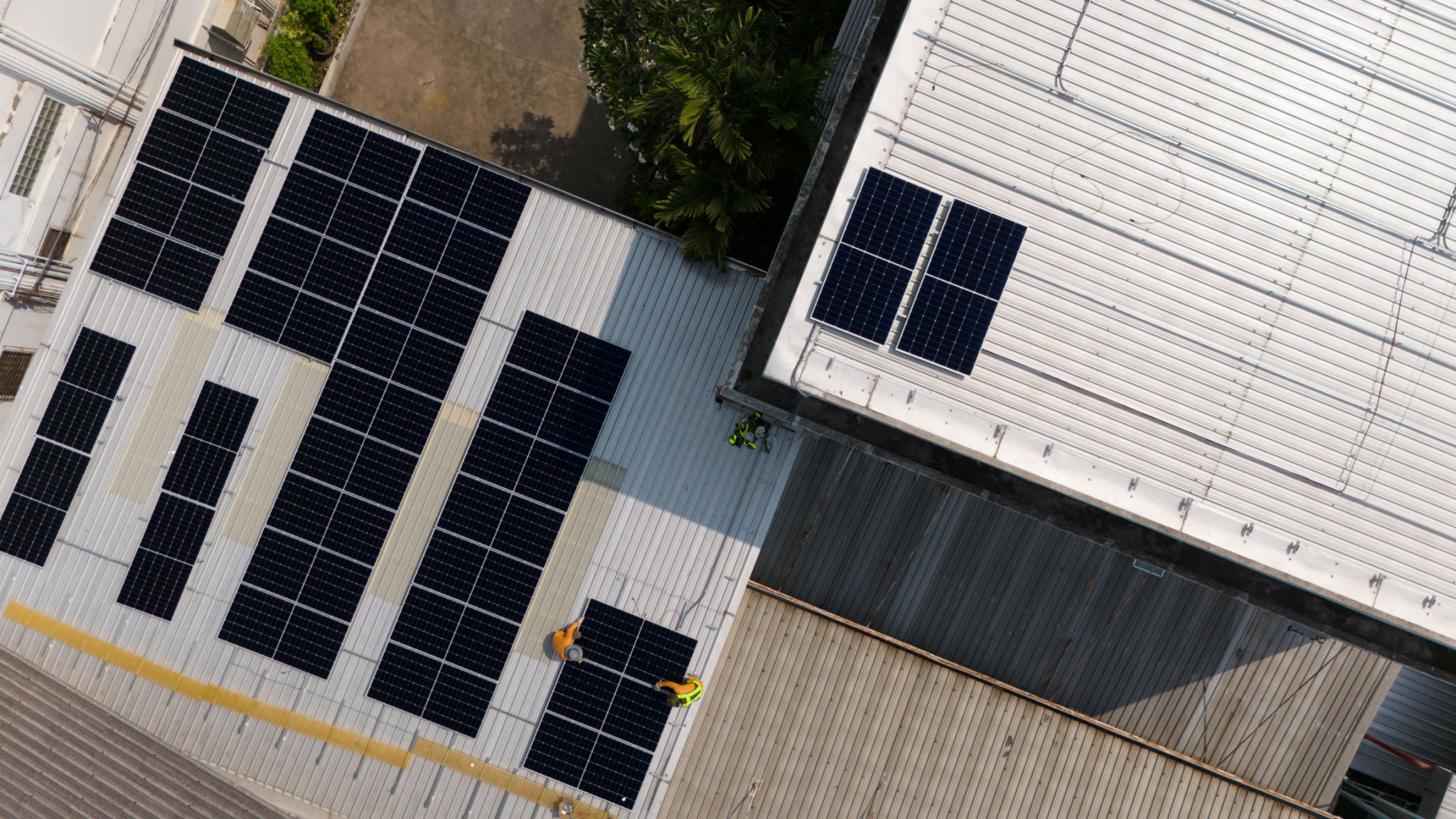 community solar installation