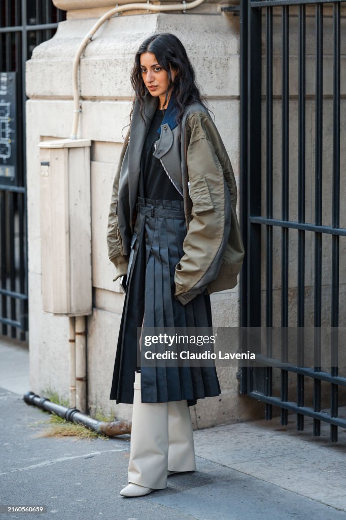 Street Style - Paris Fashion Week - Menswear Spring/Summer 2025 - Day Six