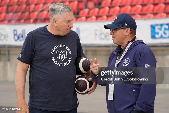 Gregory Quick Assitant coach Greg Quick listens to general manager Danny Maciocia ...