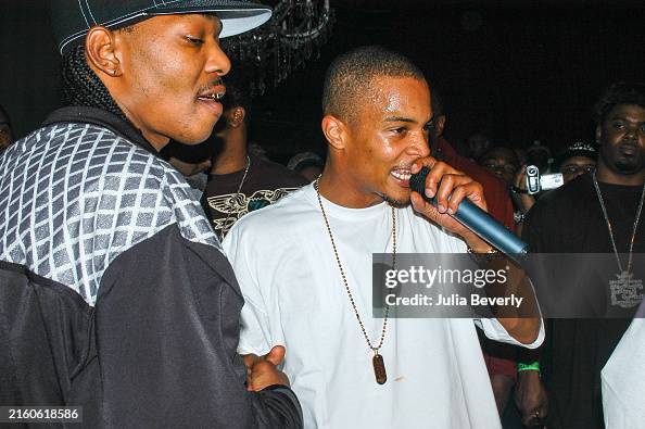 Dbg Rapper Rappers B.G. of the Hot Boys and T.I. onstage at Mansion Nightclub on ...