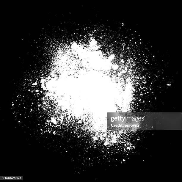 ilustrações de stock, clip art, desenhos animados e ícones de white powdered snow splash - pó colorido
