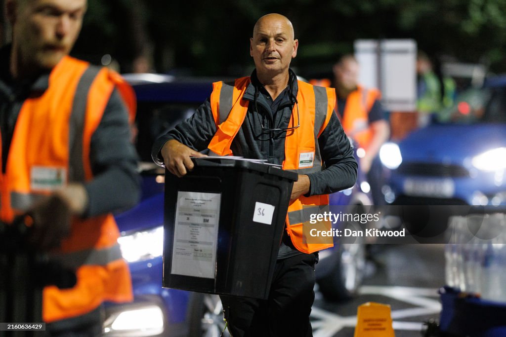 Ballot Boxes Arrive To Be Counted At Clacton Leisure Centre After ballot-boxes-arrive-to-be-counted-at-clacton-leisure-centre-after