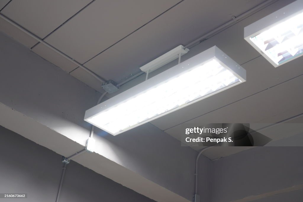Illustration of Fluorescent Lighting For Small Reading Spaces