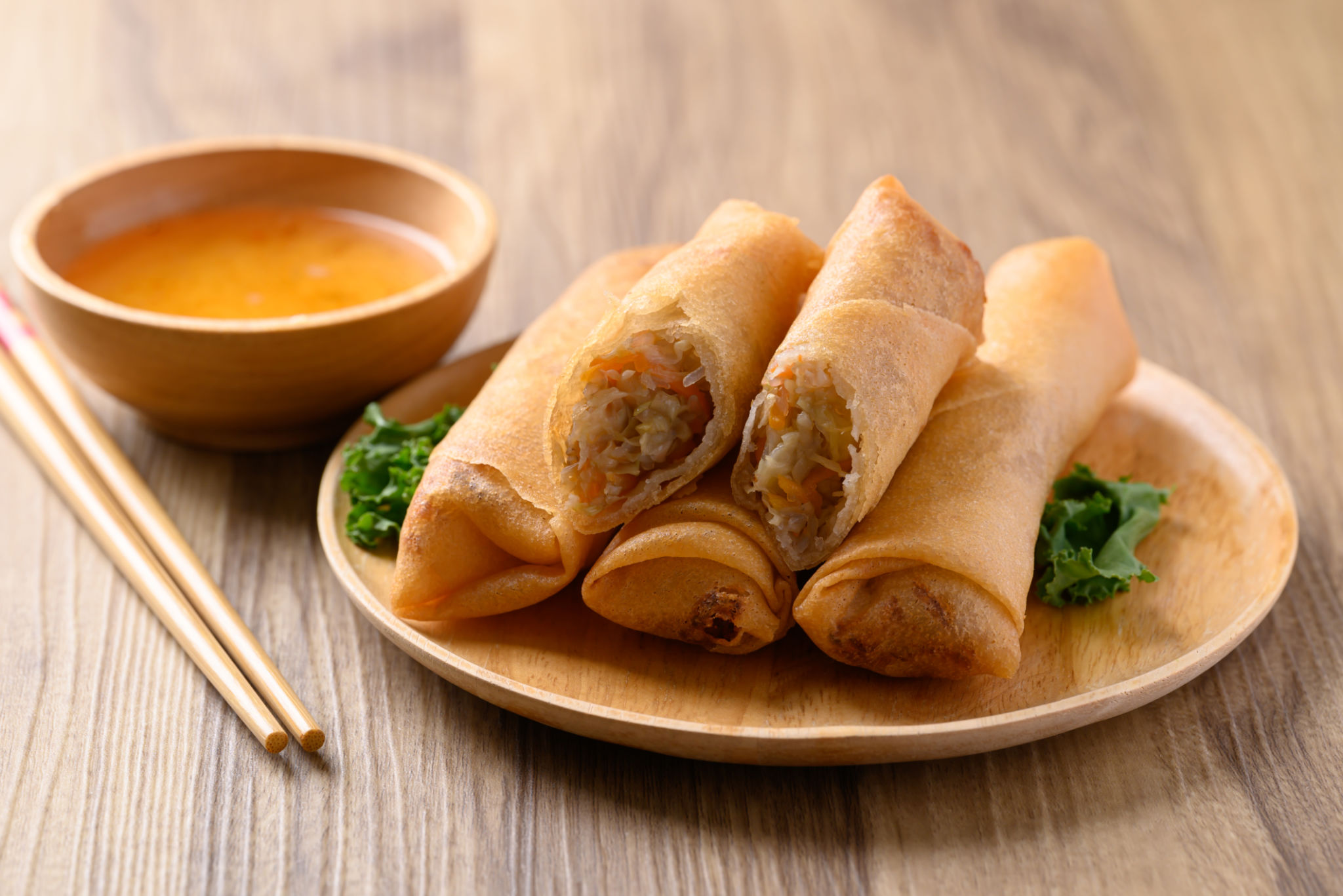 fried spring rolls