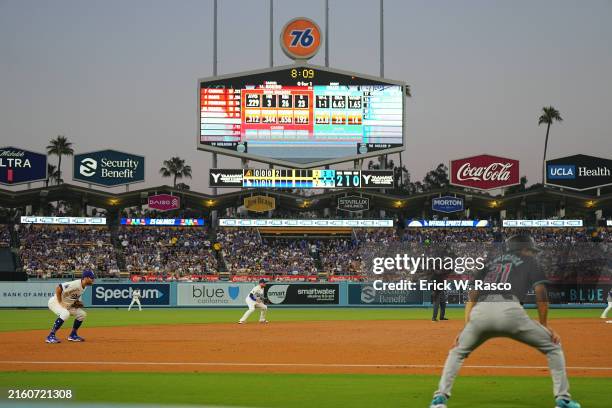 278 Dodgers Stadium Scoreboard Stock Photos, High-Res Pictures, and
