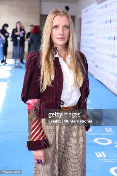 Poppy Lee Friar attends the Nordoff and Robbins O2 Silver Clef Awards 2024 at The Grosvenor House Hotel on July 05, 2024 in London, England. The O2...