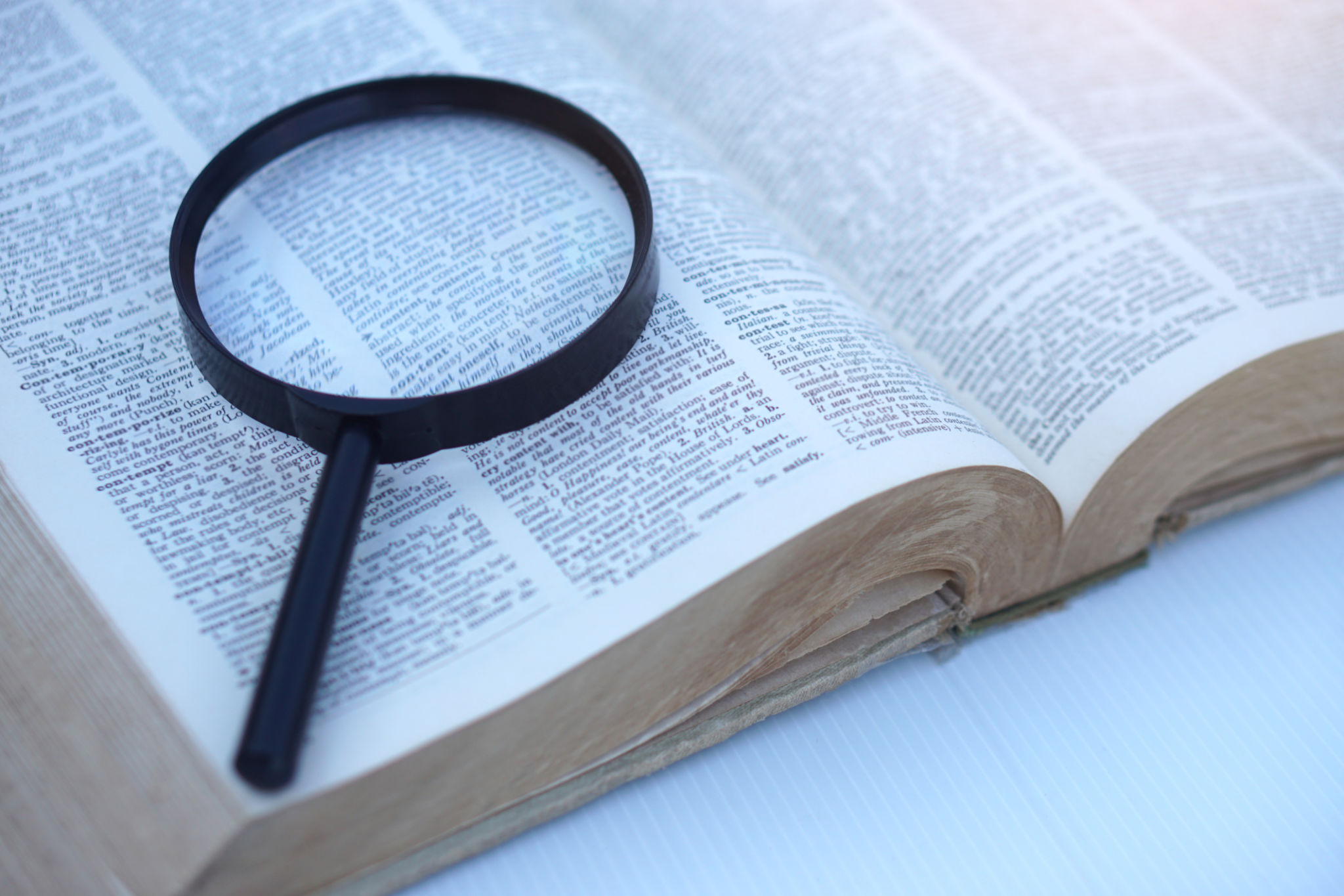 dictionary