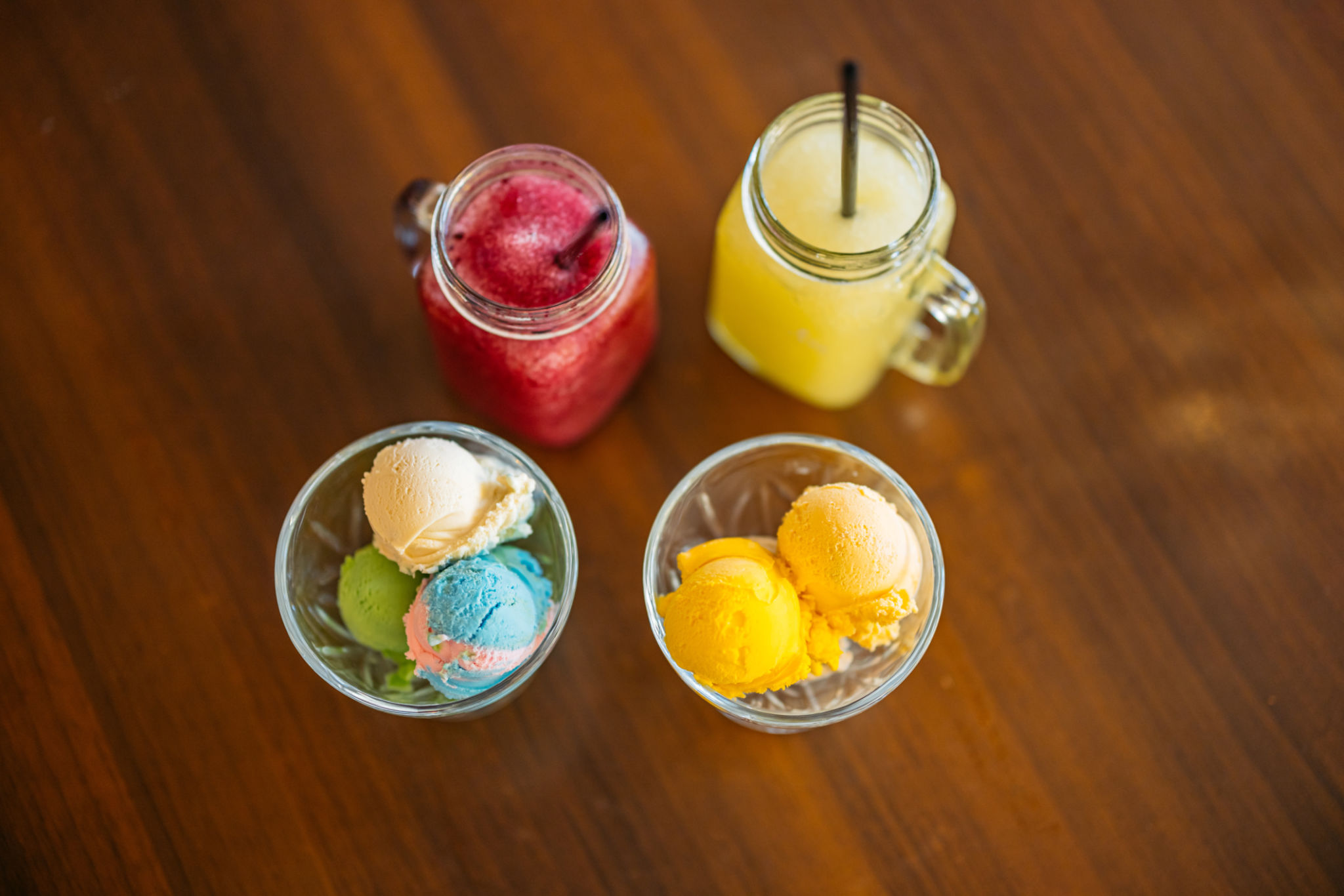 fruity ice cream