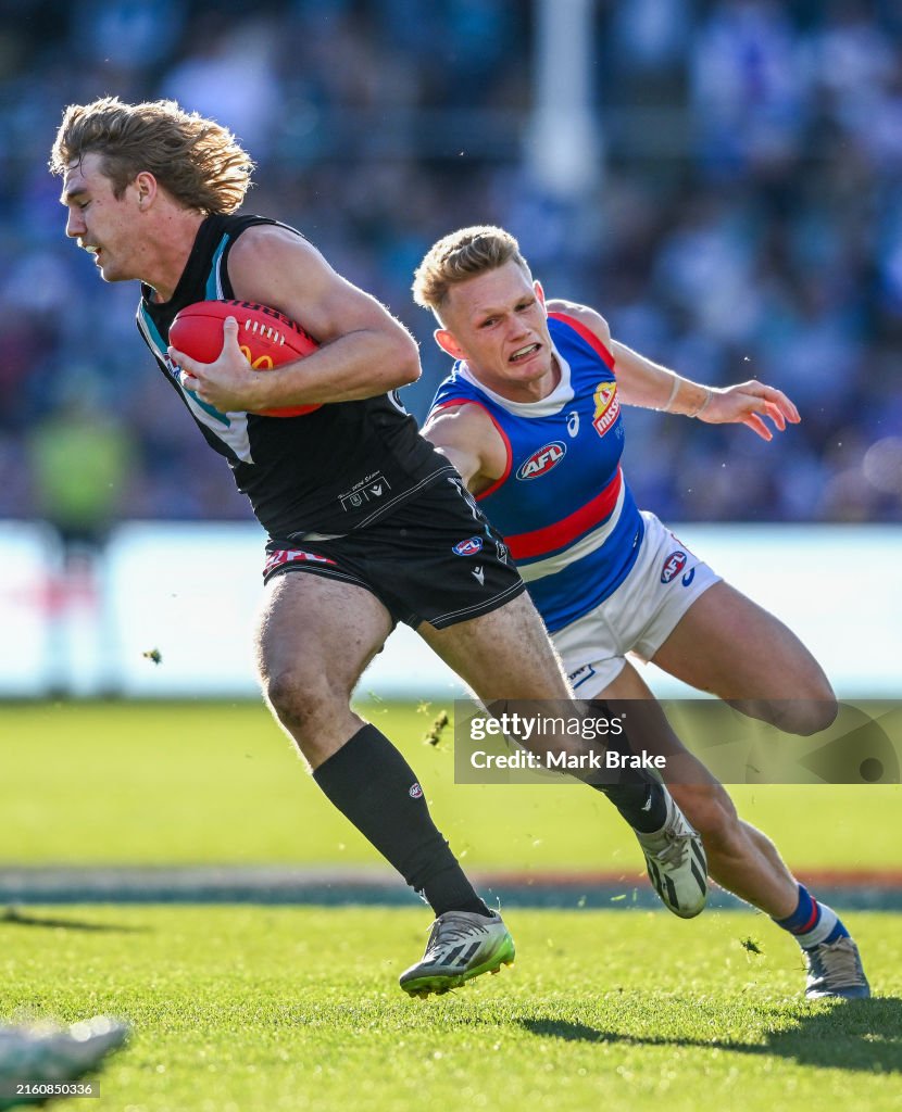 AFL Rd 17 - Port Adelaide v Western Bulldogs
