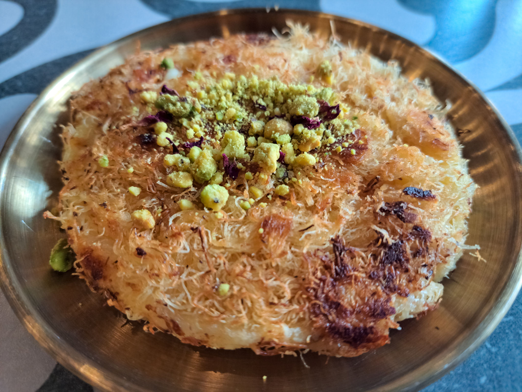 baked kunafeh