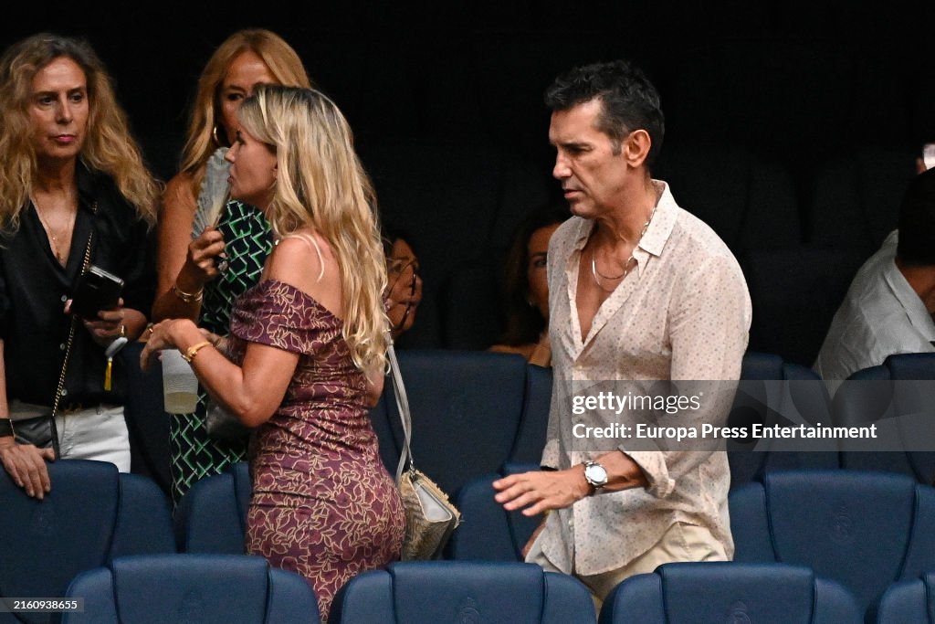 Well-known Faces Attend Luis Miguel's Concert At The Santiago Bernabeu