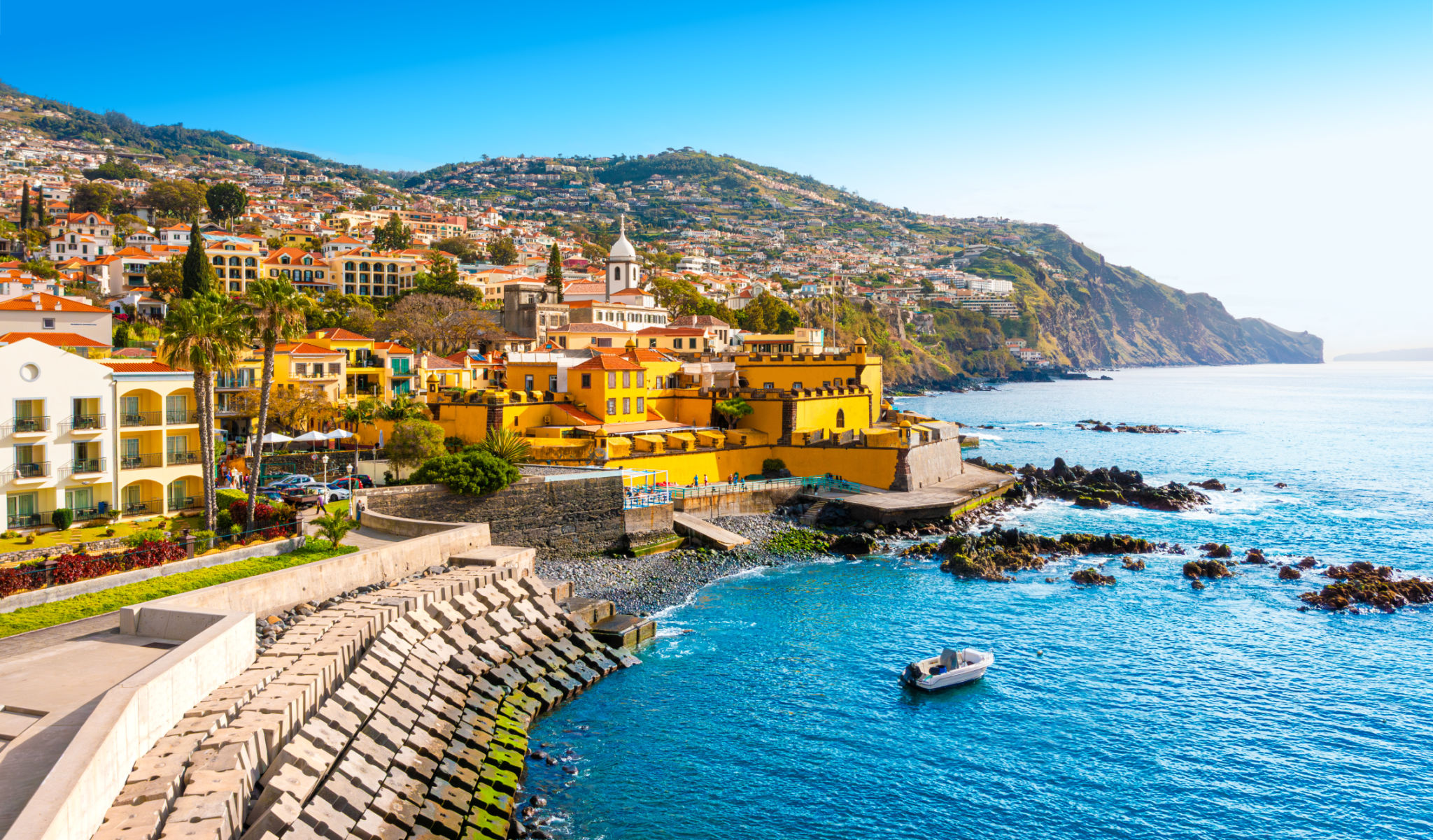 funchal cityscape