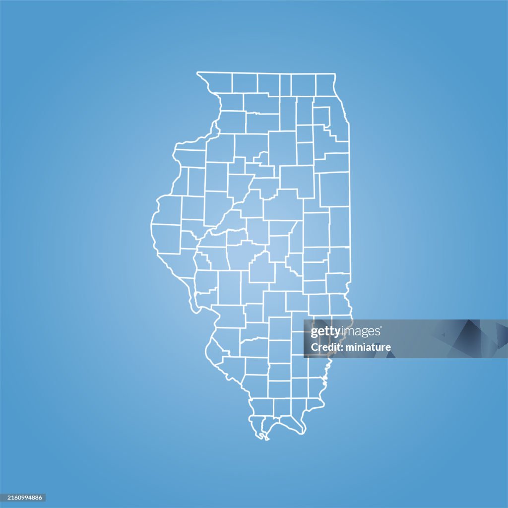 Illinois Map High-Res Vector Graphic - Getty Images