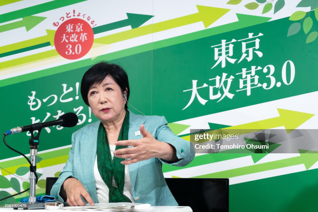 Tokyo Holds Gubernatorial Election