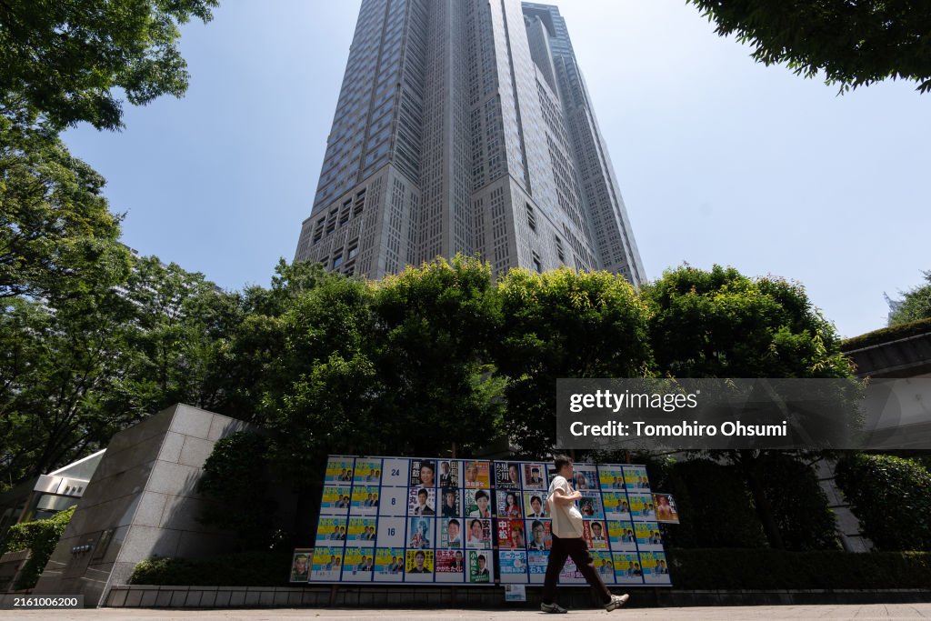 Tokyo Holds Gubernatorial Election