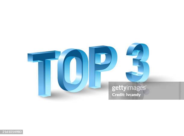 Top Three 11 Top 3 Icon High Res Illustrations - Getty Images