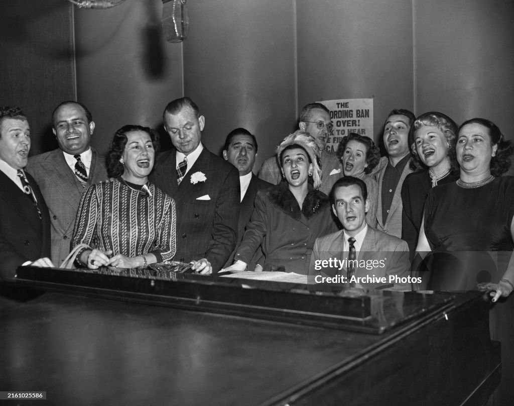 RCA Victor Studios, NYC, 1948