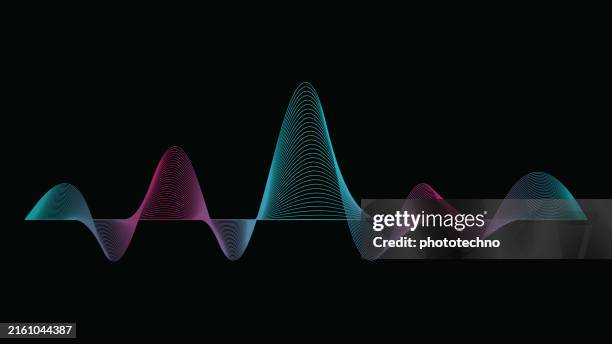 abstract modern gradient wave flowing line pattern background. for landing page. abstract line pattern background. - same page stock illustrations