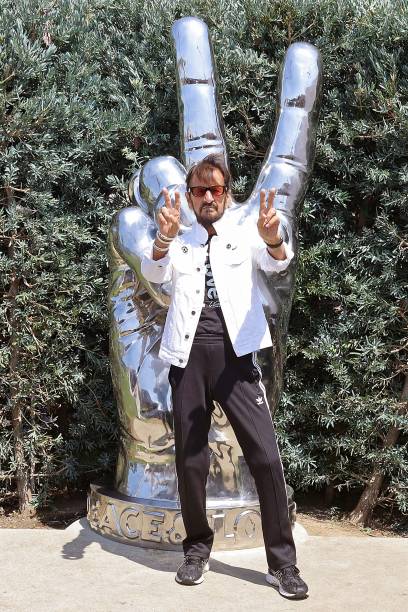 Ringo Starr attends Ringo's Peace & Love Birthday Celebration at Beverly Hills Garden Park on July 07, 2024 in Beverly Hills, California.