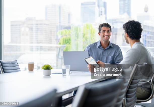 Tax professionals in office meeting