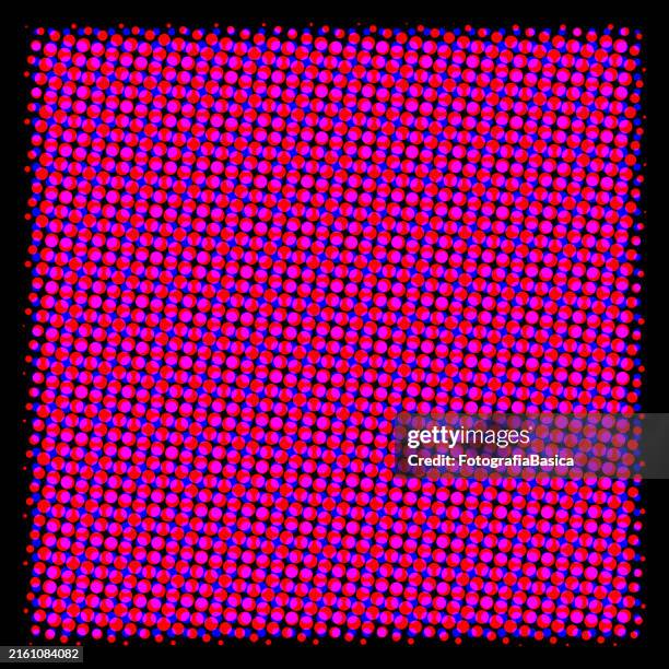 pink halftone dots pattern - static texture stock illustrations