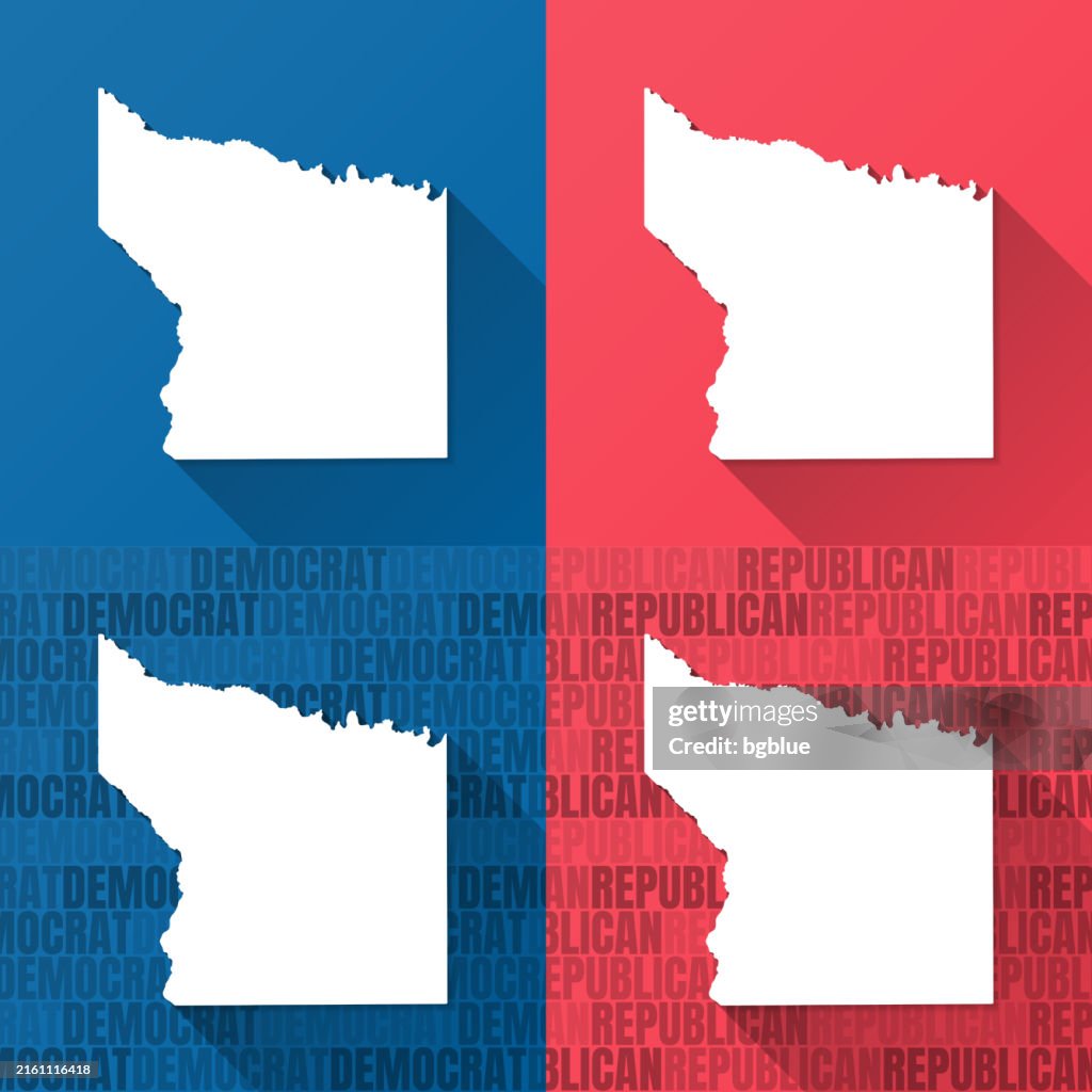 Smith County, Texas. Maps on blue and red backgrounds