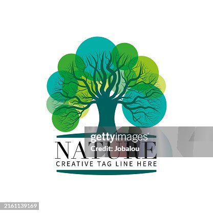 Tree Symbol Design Design Abstract Tree Symbol Template High-Res Vector Graphic - Getty Images