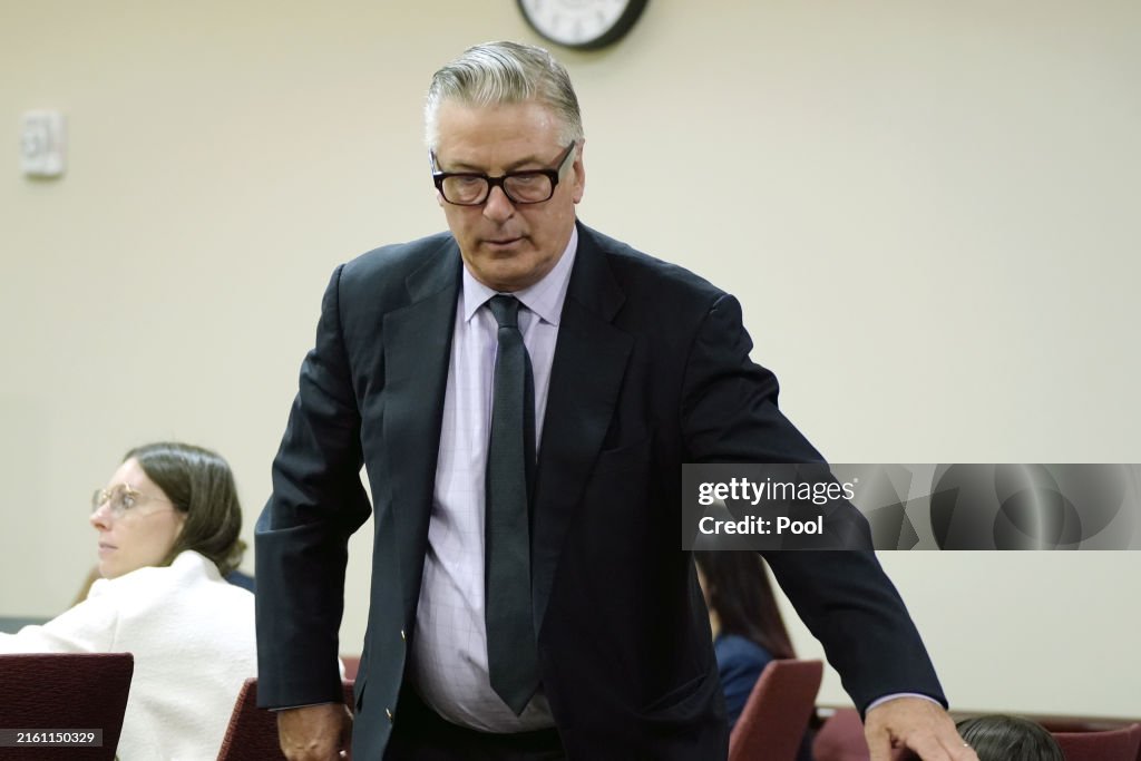Alec Baldwin Appears In Court For Involuntary Manslaughter Trial