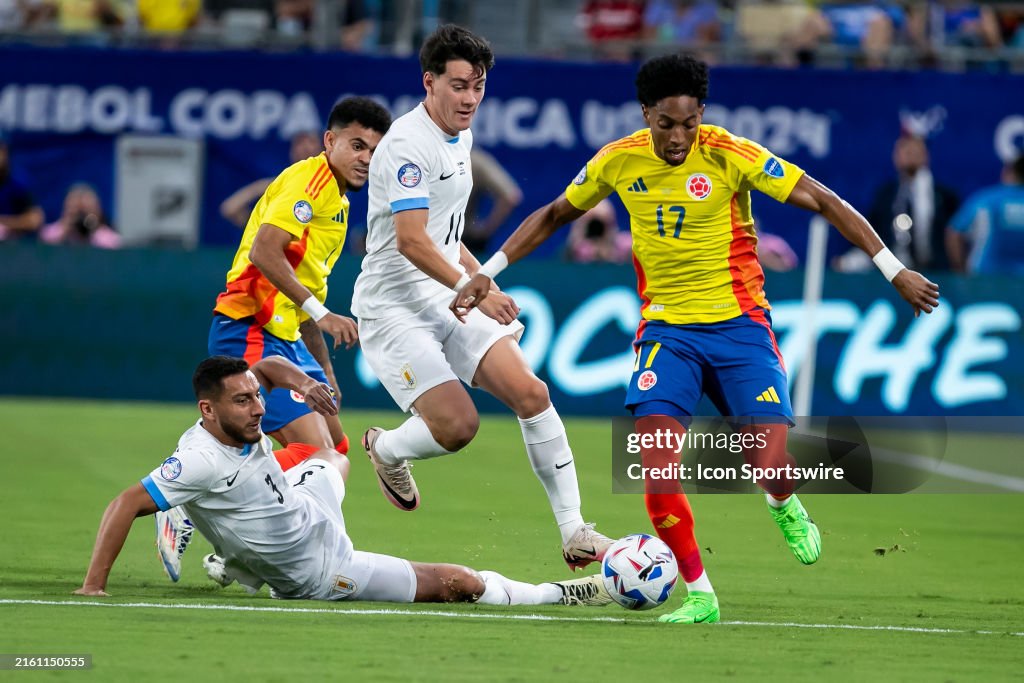 SOCCER: JUL 10 CONMEBOL Copa America - Semifinals - Uruguay vs Colombia