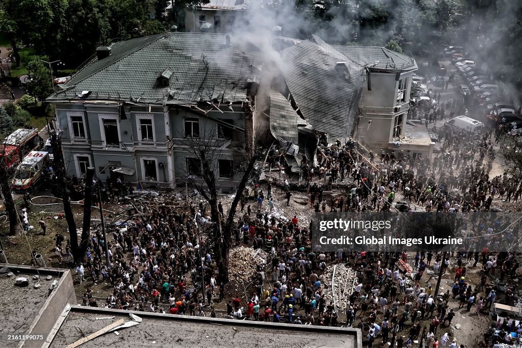 Russian Missile Attack On Ukraine's Cities