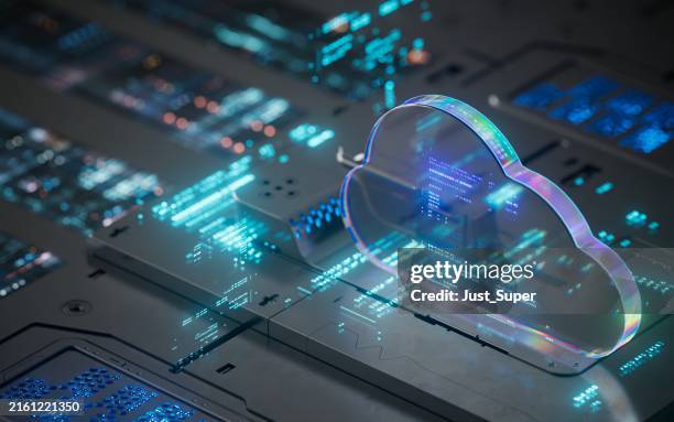 cloud computing data breach protection cyber security ransomware email phishing encrypted technology, digital information protected secured - data breach stock pictures, royalty-free photos & images