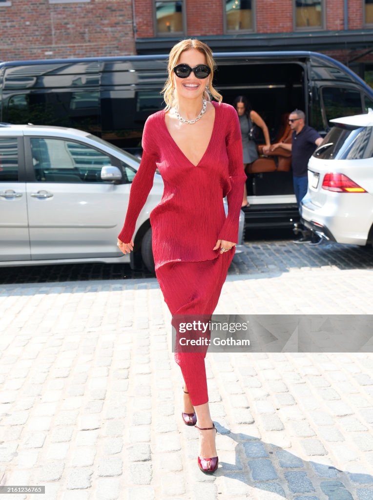 Celebrity Sightings In New York City - July 08, 2024