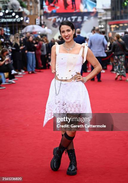 Victoria Canal attends the "Twisters" European Premiere at Cineworld Leicester Square on July 08, 2024 in London, England.