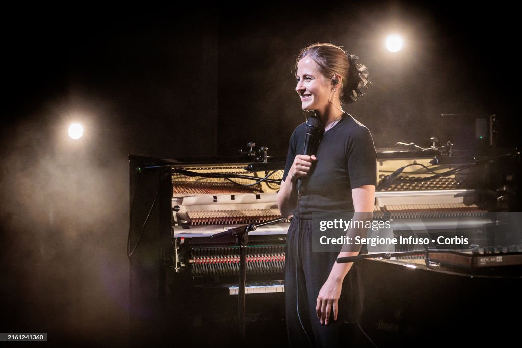 Jania Rani Hania Rani performs for Worm Up Festival 2024 at Teatro Dal Verme on ...