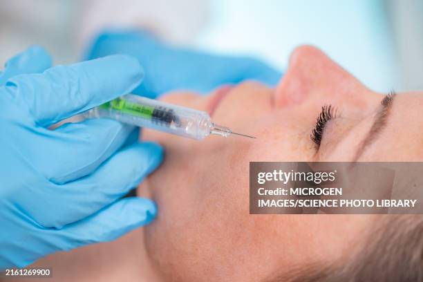 High Re Injection 4,748 Female Face And Injection Stock Photos, High-Res Pictures, and ...