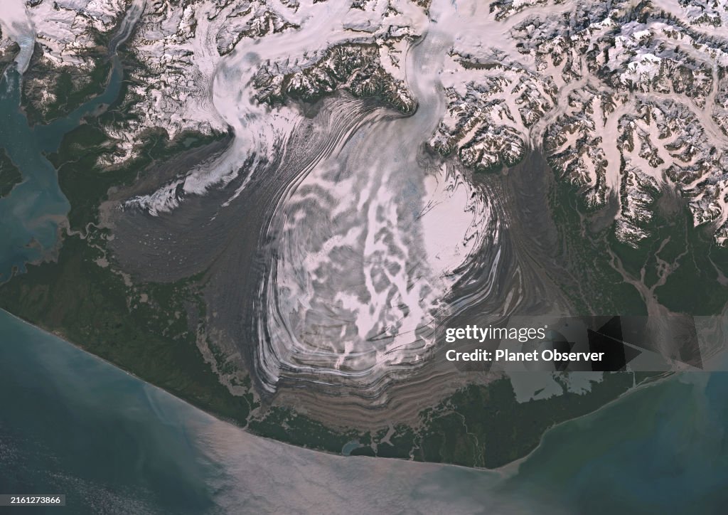 Malaspina Glacier, Alaska in 2022