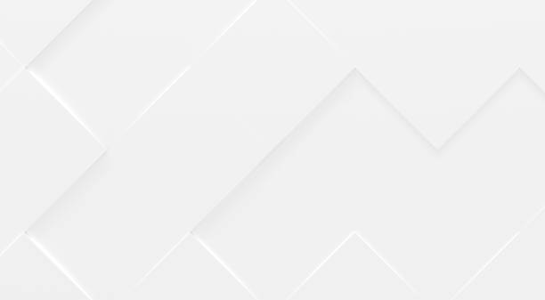White Business Style Background (3D Illustration)