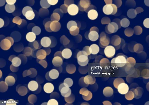 seamless glittering golden yellow christmas lights design - string lights black background stock illustrations