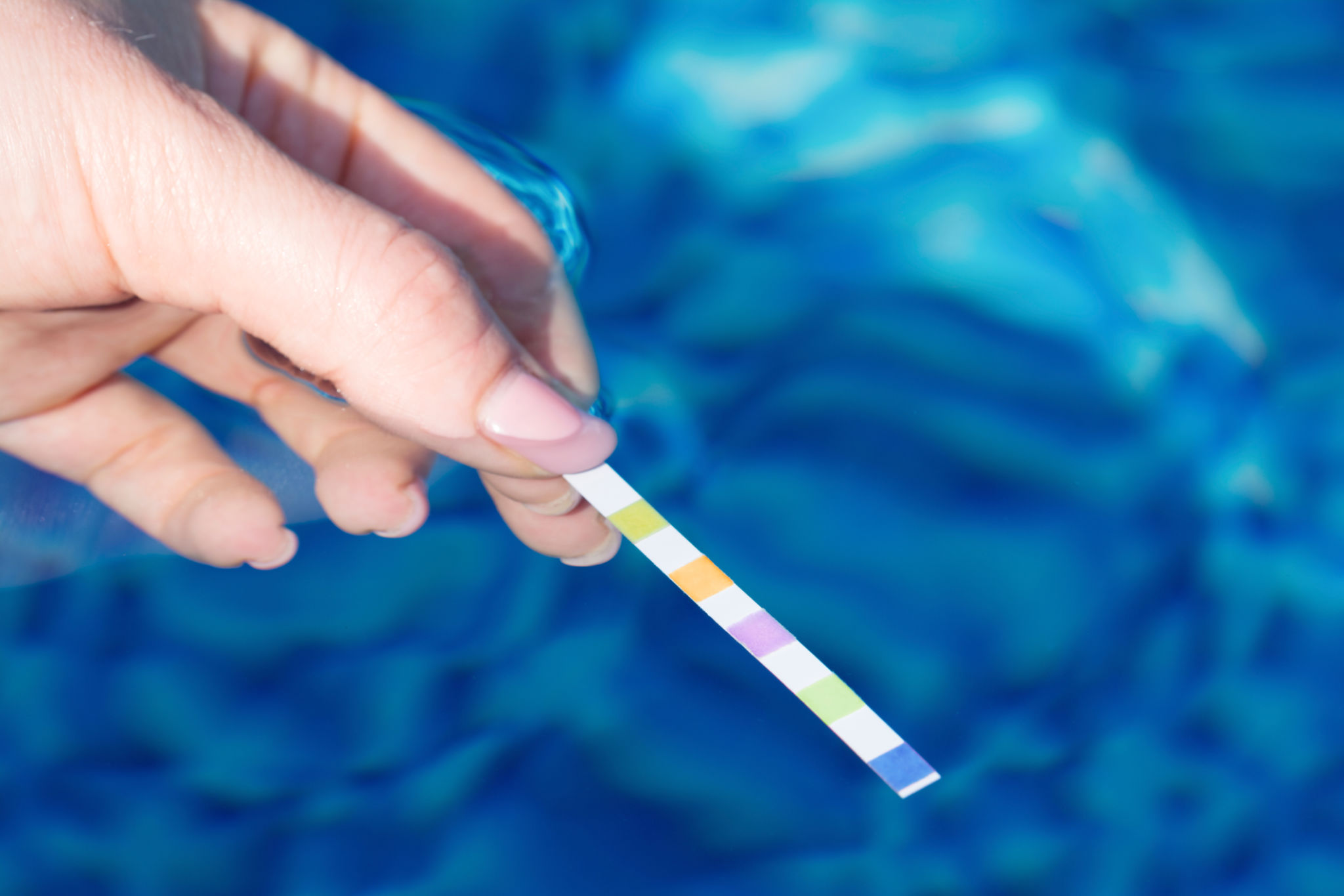 pool water test