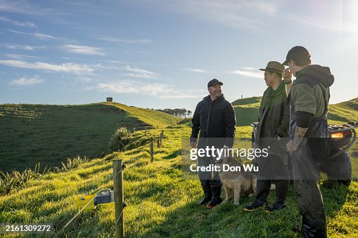 Three Farmers and a Dog Three Farmers and a Dog