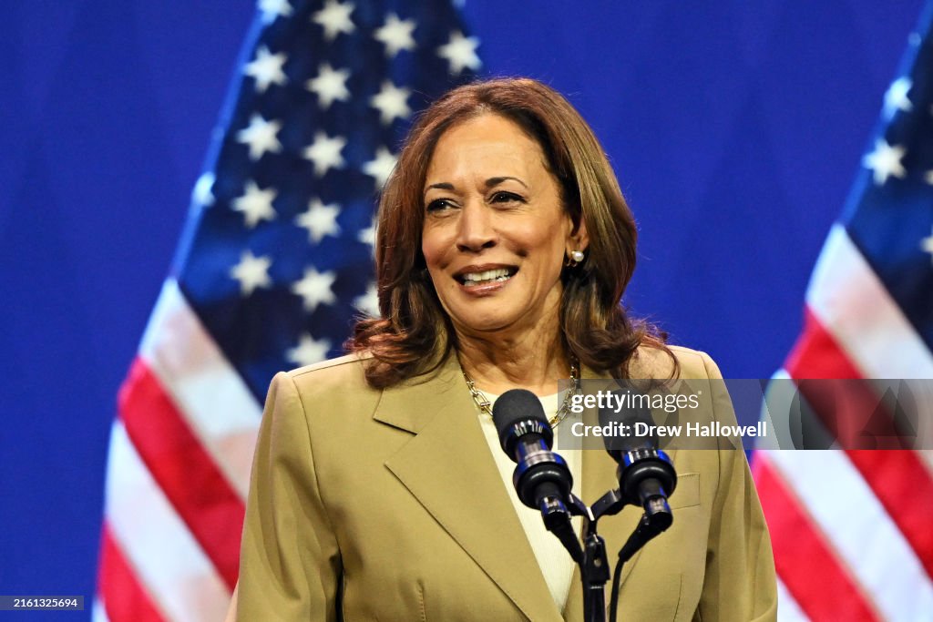 Vice President Kamala Harris Campaigns In Philadelphia