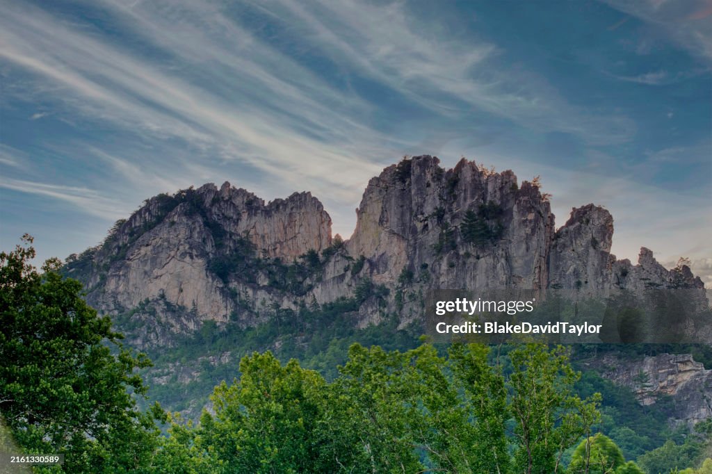 Seneca Rocks High-Res Stock Photo - Getty Images