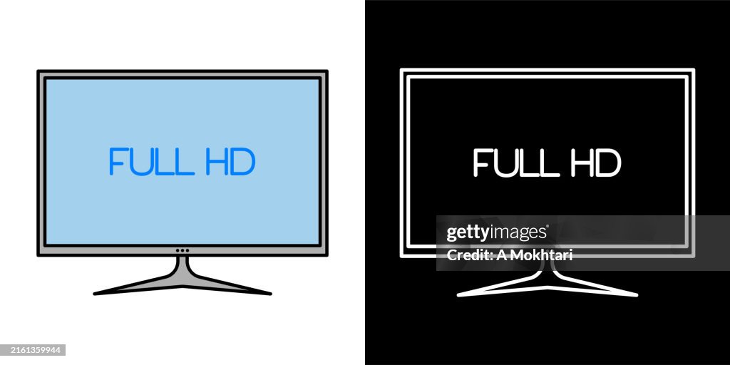 Screen icon full HD.