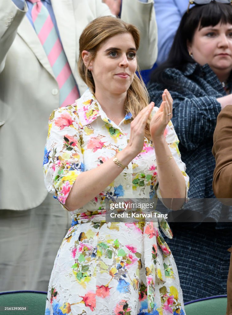 Celebrity Sightings At Wimbledon 2024 - Day 9