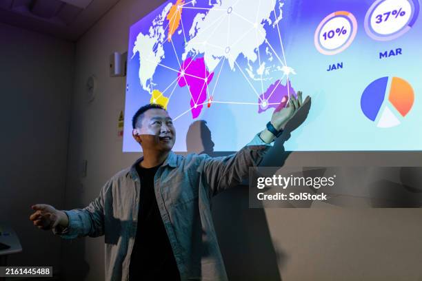 passionate professor presenting - strategy stock pictures, royalty-free photos & images