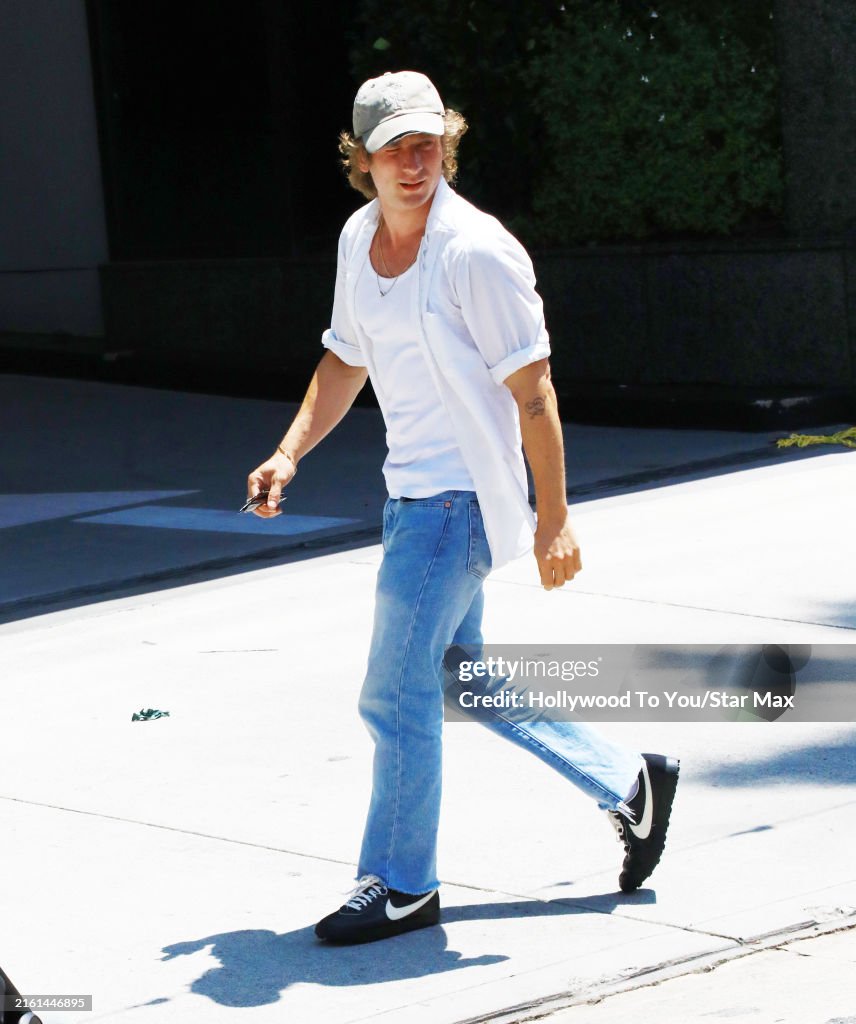 Celebrity Sightings In Los Angeles - July 14, 2024