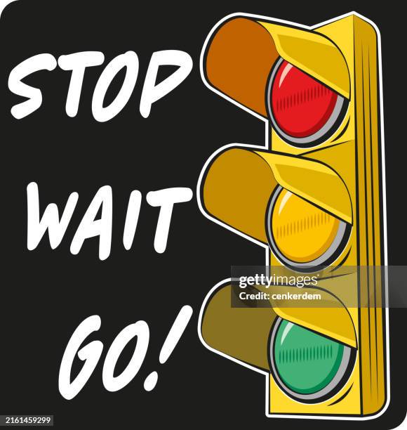 traffic - road signal stock illustrations