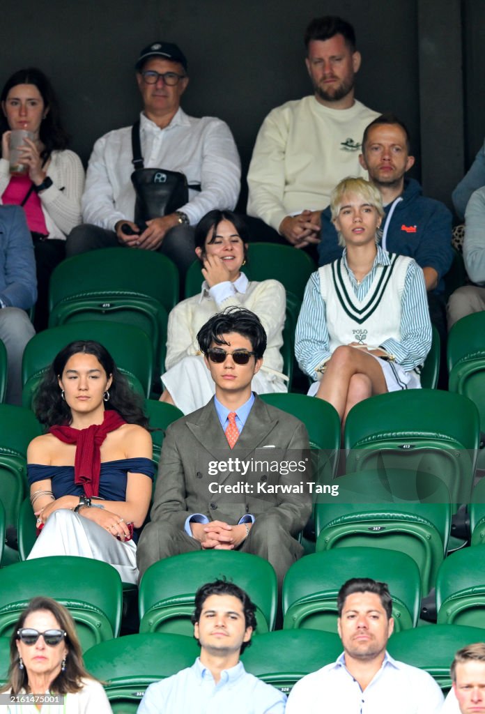 Celebrity Sightings At Wimbledon 2024 - Day 10