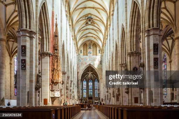 im ulmer münster - ulmer münster stock-fotos und bilder
